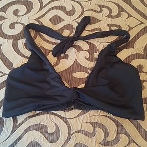 Black bikini top NWOT
